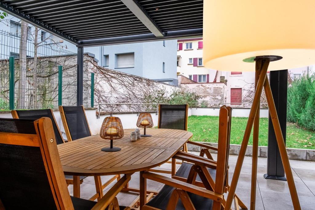 שטרסבורג Appartement Cosy Jardin Et Terrasse מראה חיצוני תמונה